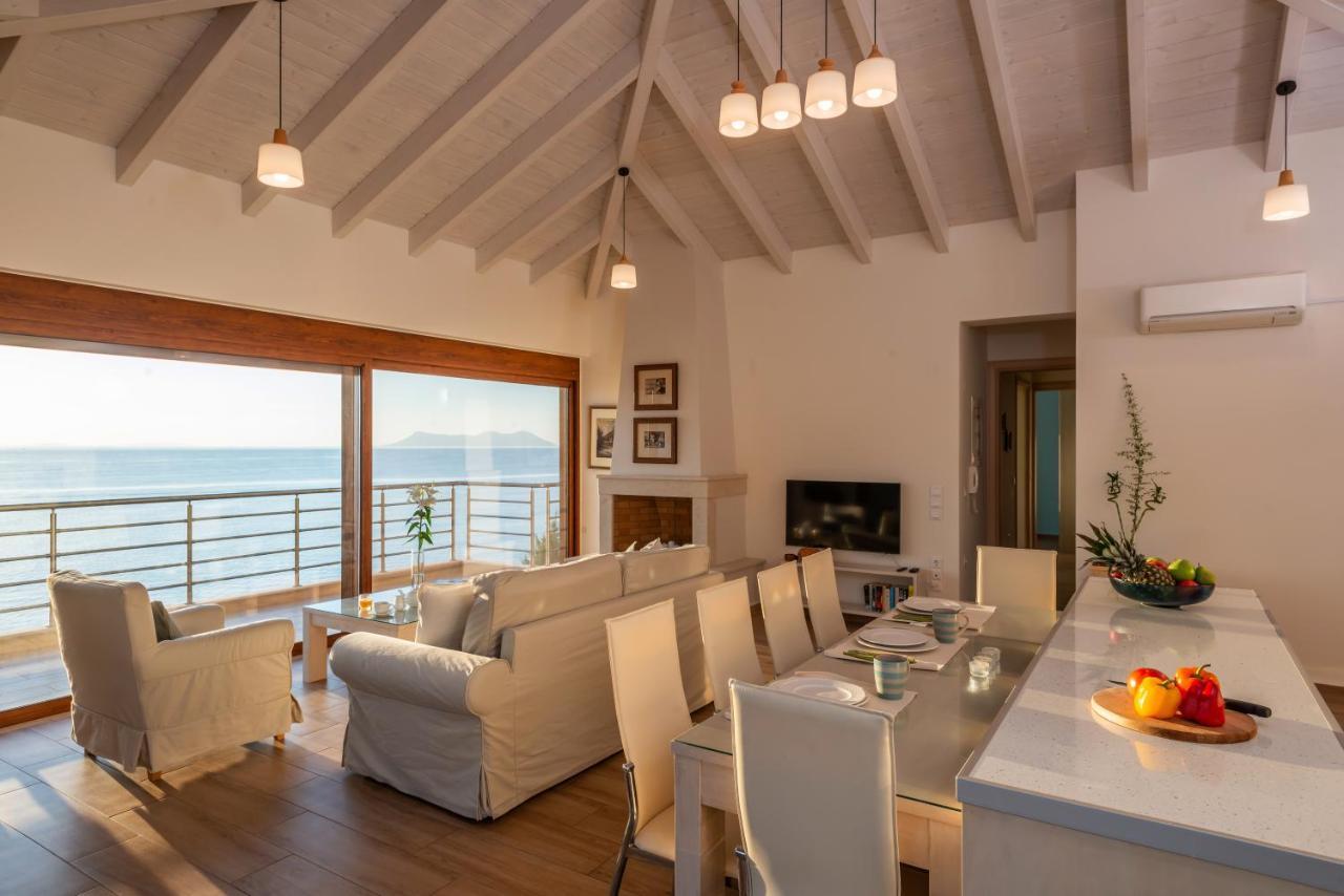 Iris Villas Lefkada - Marine Villa With Private Sea Access سيفوتا المظهر الخارجي الصورة