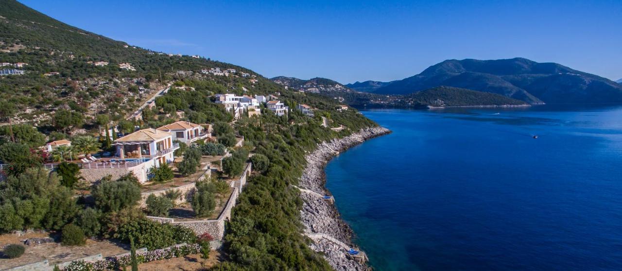 Iris Villas Lefkada - Marine Villa With Private Sea Access سيفوتا المظهر الخارجي الصورة