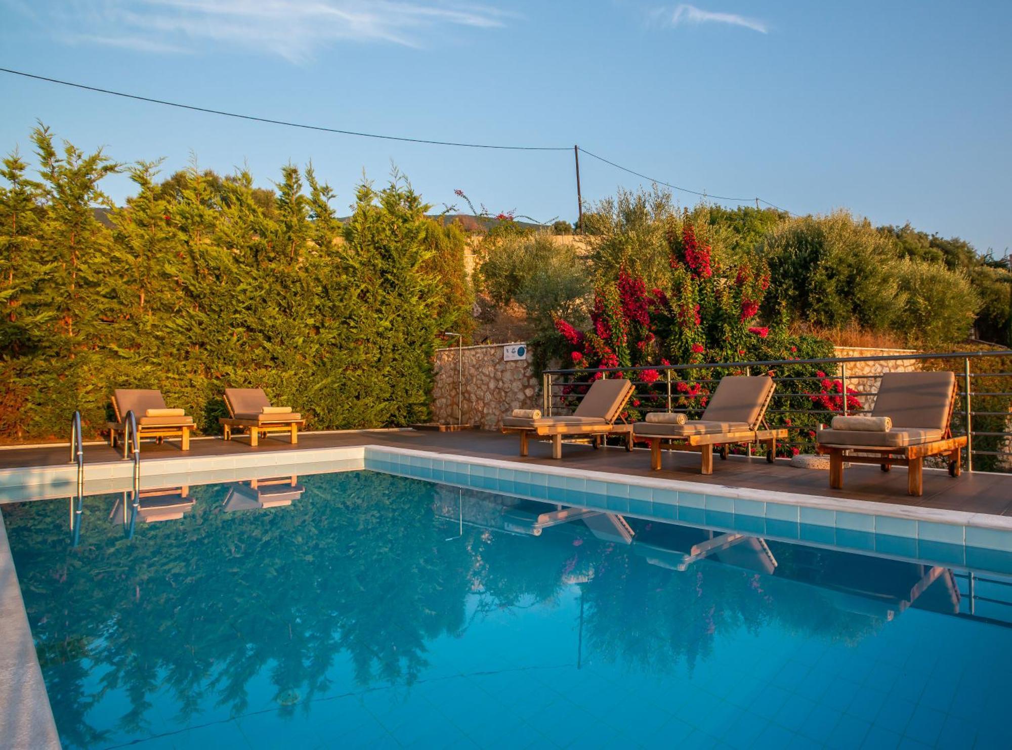 Iris Villas Lefkada - Marine Villa With Private Sea Access سيفوتا المظهر الخارجي الصورة