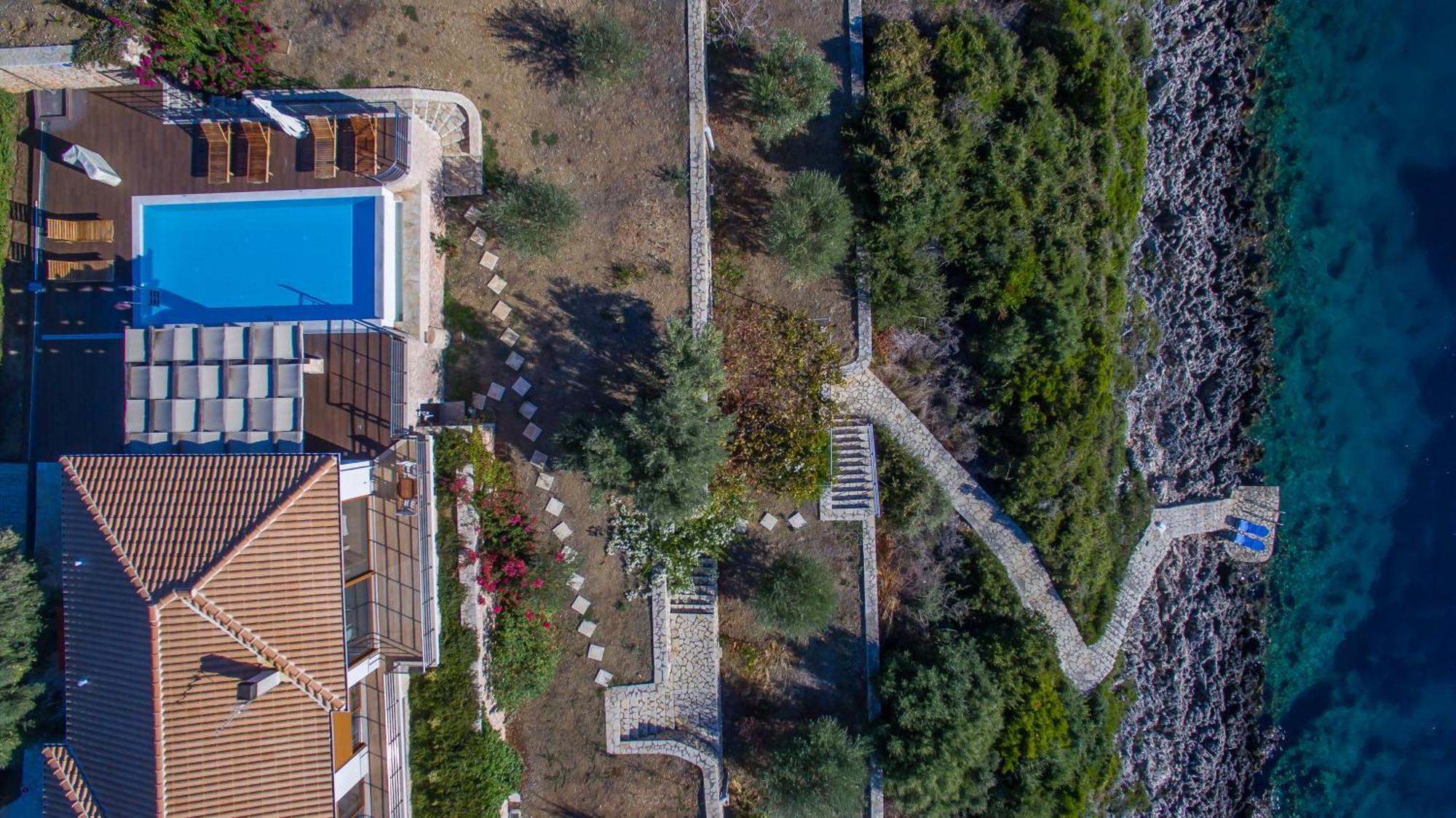 Iris Villas Lefkada - Marine Villa With Private Sea Access سيفوتا المظهر الخارجي الصورة