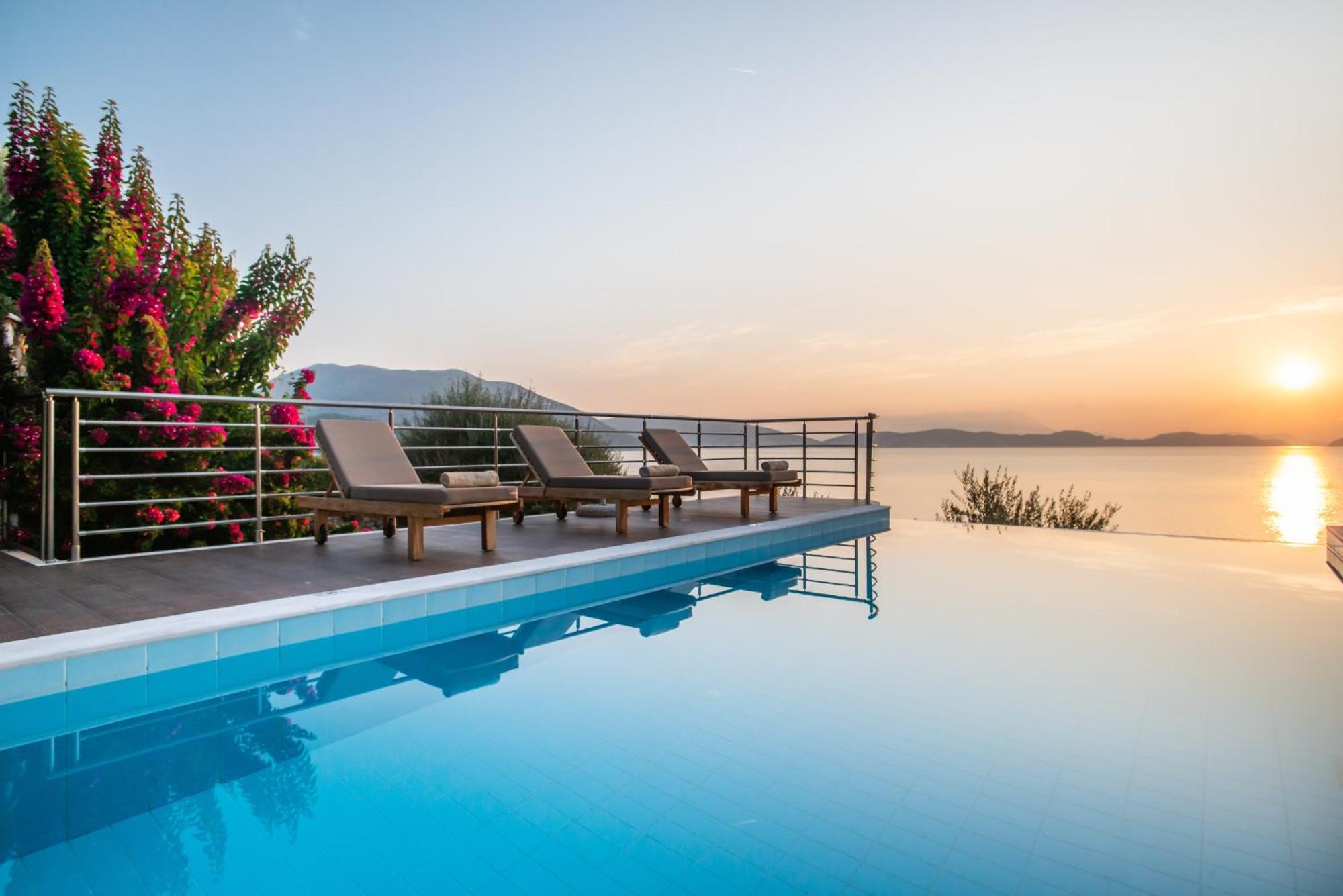 Iris Villas Lefkada - Marine Villa With Private Sea Access سيفوتا المظهر الخارجي الصورة