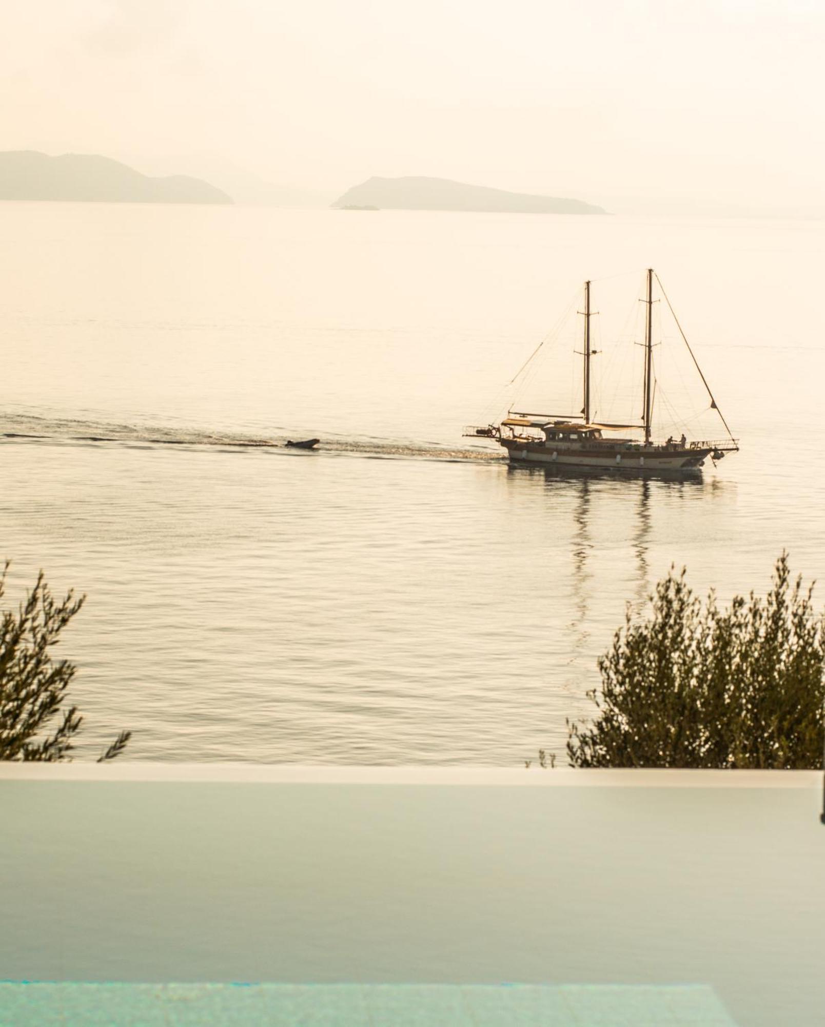 Iris Villas Lefkada - Marine Villa With Private Sea Access سيفوتا المظهر الخارجي الصورة