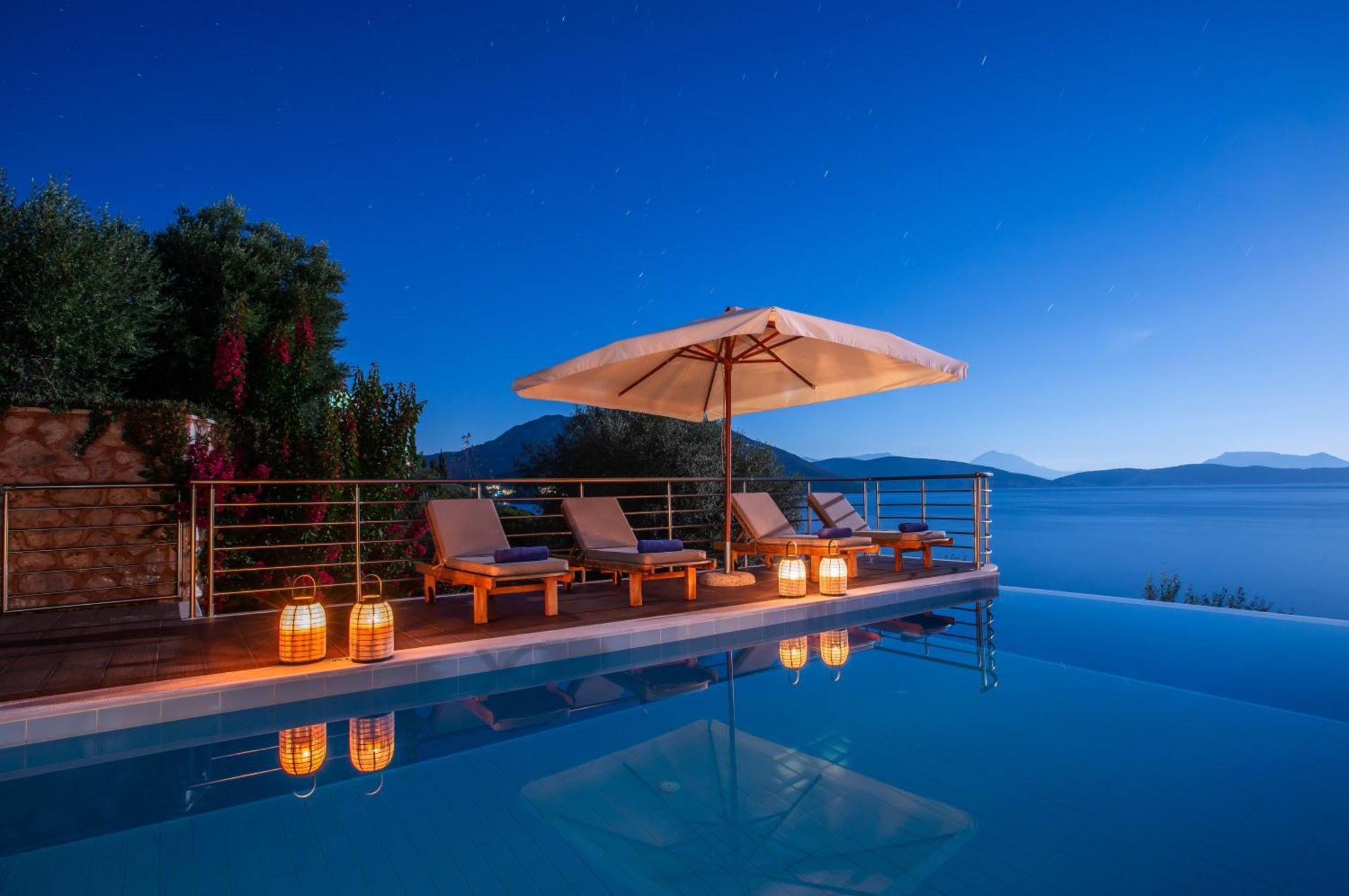 Iris Villas Lefkada - Marine Villa With Private Sea Access سيفوتا المظهر الخارجي الصورة